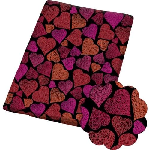 50*140cm Fabric Patchwor Printed for Tissue Kids Home Textile for Sewing Doll Dress Curtain Polyester cotton