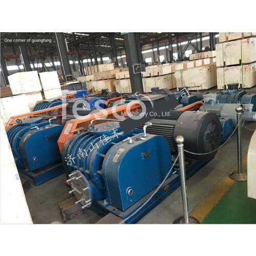 Customized melt-blown cloth three-blade blower sewage treatment fish pond aeration vacuum pump aeration delivery