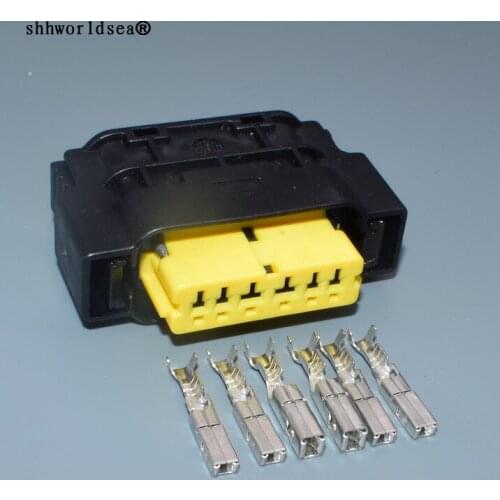 Worldgolden 6p 1.5mm 2.8mm throttle valve plug electric wire conector 902970-00