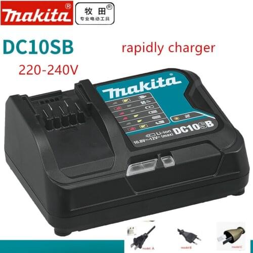 MAKITA DC10SB NEW 12V CXT12 Charger for BL1016B BL1021B BL1041B TD110D DF032D DF033D DF031D DA333D HP331D HR166D JV102 TM30D
