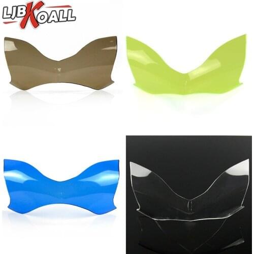 Motorcycle Front Headlight Screen Lens Cover Head Lamp Protector For Kawasaki Z900 2017 2018 Blue/Brown/Clear/Green Free Ship