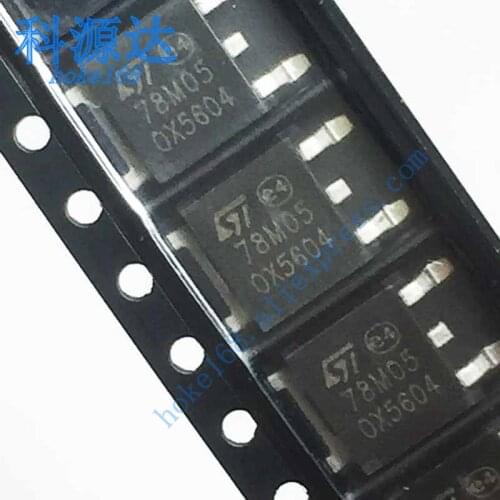 10pcs/lot L78M05CDT-TR L78M05 78M05 TO-252 In Stock