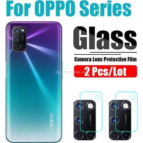2Pcs Camera Protective Glass For OPPO A72 A52 A92 A53 Clear Transparent Back Lens Protector Film On For OPPO A5 A9 2020 A 52 53