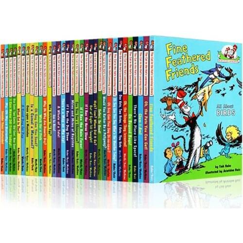 33 Books/set Dr. Seuss Series Interesting Story Childrens Picture English Books Kids Child Festival Gift toy Enlightenment Book