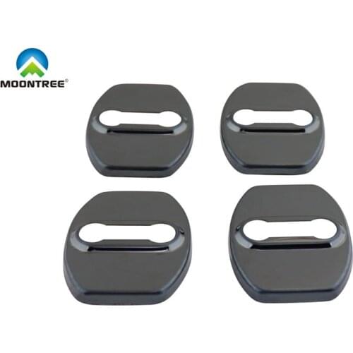4 pcs Black Car Door Lock Protective Cover for Buick LaCrosse Envision Regal