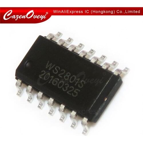 5pcs/lot WS2801SO WS2801S WS2801 SOP-14 In Stock