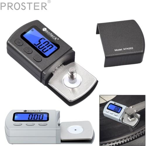 PROSTER 0-5.00g Capacity Digital Cartridge Stylus Tracking Force Scale Gauge 0.01g Pocket Weight Scale Support Auto Turn Off