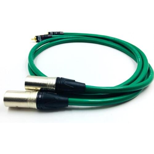 Hifi XLR Male to RCA Male Cable High Performance 2328 hifi RCA to XLR Cable