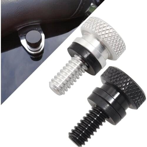 Motorcycle Mini Rear Fender Mudguard Seat Bolt Screw 6mm For Harley Sportster XL 883 1200 Dyna Touring Glides Softail Universal