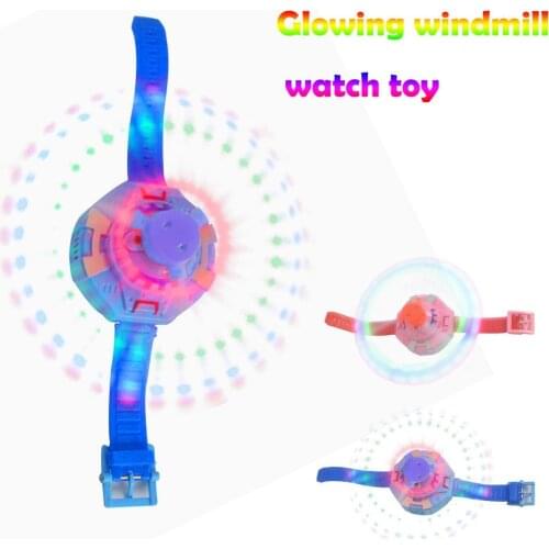 2020 NEW childrens toys Windmills Flashing Light Up LED And Music Rainbow Spinning Windmill Lights Toy