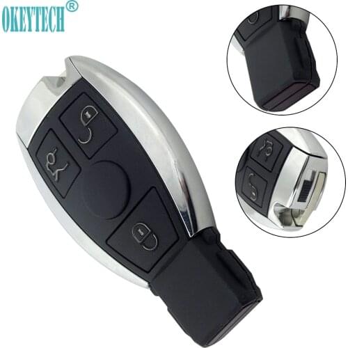 OkeyTech 3 Button Replacement Remote Key Shell Case Cover Fob For MERCEDES BENZ ML SL SLK CLK W211 Remote Smart key case