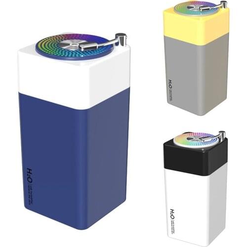 High Capacity Portable Household Mute Air Cooler USB Charging Rechargeable Air Conditioner for Office