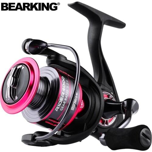 BEARKING Brand RD series 6BB Stainless steel bearing 5.2:1 Fishing Reel Drag System 33lbs Max Power Spinning Wheel Fishing Coil
