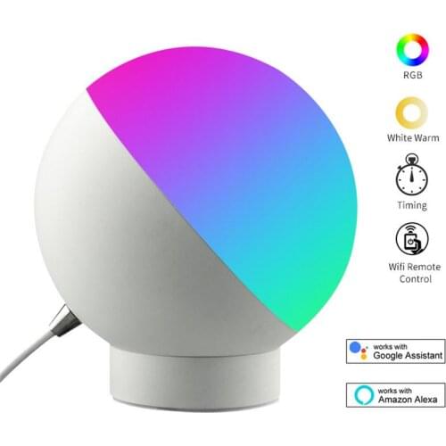 LED Table Lamp Smart Wifi Wireless App Voice Control Night Light LED Eye Protection Table Lamp