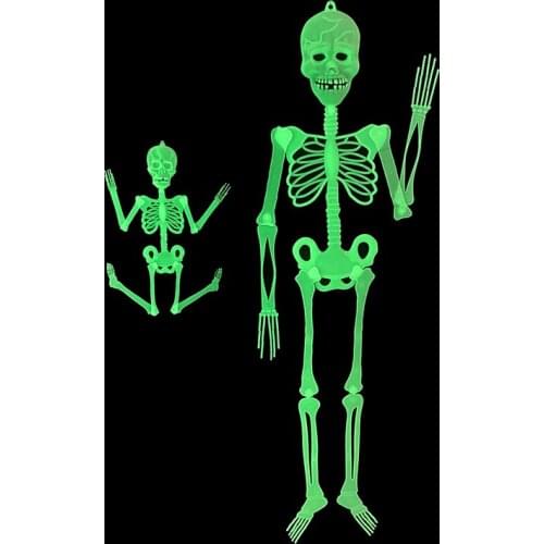 Luminous Skull Frame Halloween Horror Prop Plastic Skull Frame Haunted House Outdoor Hanging Drop Ornament Halloween Party Decor