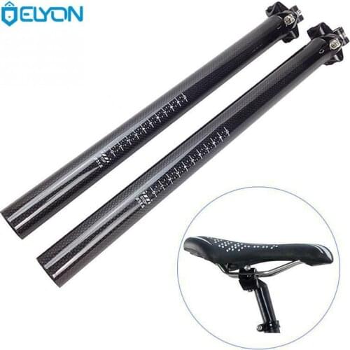 3K Gloss/Matte Carbon Seatpost MTB Bicycle Seat Post Ultra Light Mountain Road Bike Seat Tube 27.2/30.8/31.6mm*350/400mm