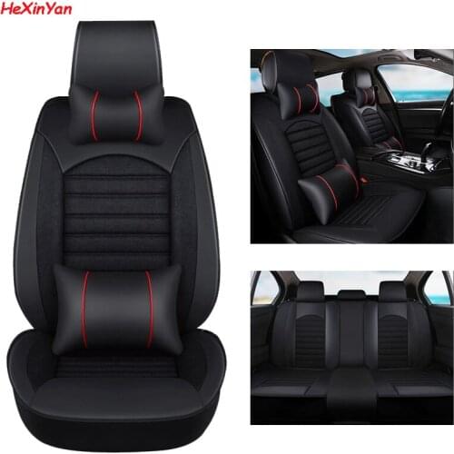 HeXinYan Universal Car Seat Covers for Infiniti all models QX70 QX30 Q70 QX50 ESQ Q50 M G FX class car accessories auto styling