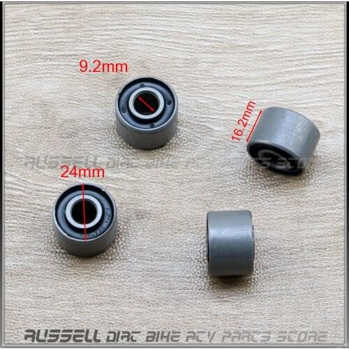 4 pcs black Rear Wheel Damper Bush Bushing Mainly used for Honda CB100 CL100 CG125 CB125 MT125 Metal