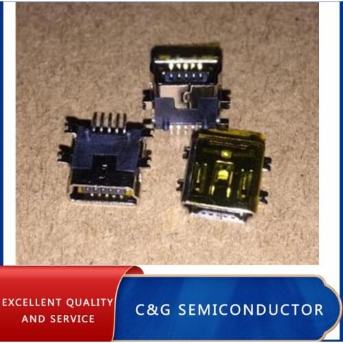 10PCS Short body SMD Mini USB 5pin B type Female Jack For Mobile Phone Micro USB Connector ZJ