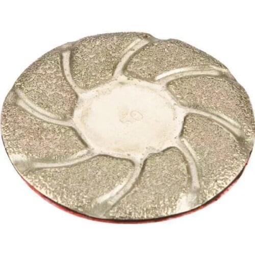 50 pieces 3" 3 inch 80mm Vacuum brazed diamond polishing pad