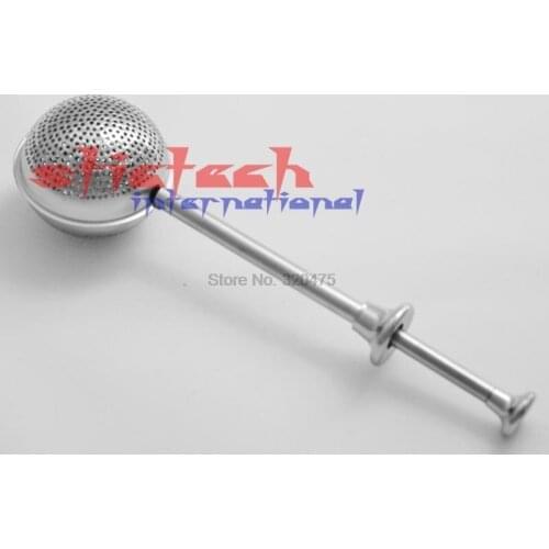 By dhl or ems 200 pcs Home Convenient Necessary Filter Mesh Loose Tea Ball Infuser Spice Herbal Tea Leaf Strainer