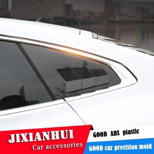 For volkswagen passat cc 2019-2020 Sedan ABS Rear Door Window shades Louver Frame Window Sill Molding Cover Sticker Trim