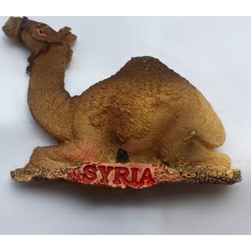 Exotic Camel 3D Fridge Magnets Syrian Travel Souvenirs Refrigerator Syrian Home Decoration Message Board Magnetic Stickers