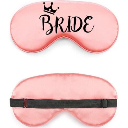 Team Bride tribe Sleep Mask Bridesmaid Proposal Gift Bachelorette hen Party Wedding engagement bridal shower decoration Favor