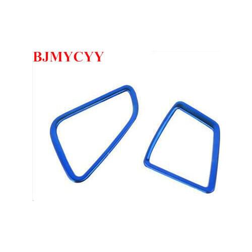 BJMYCYY Air-conditioning Outlet Cover Chrome plat For Second generation T9 SW Rear View 5door Peugeot 308 Hatchback 2016