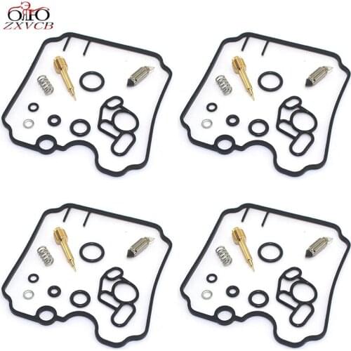 For yamaha TDM850 FZR1000 TRX850 TDM TRX 850 FZR 1000 Motorcycle carburetor repair kit floating needle Mixture Screw Set