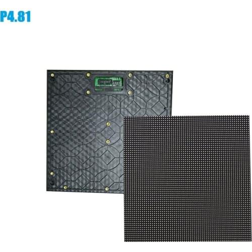Outdoor P4.81 SMD RGB Led Module 250x250mm 52x52 Pixels Exterior Display Business Advertising Full Color Led Panel Screen Module