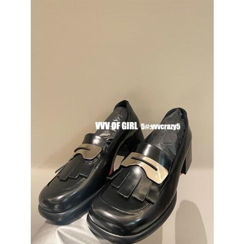 No one to pick from the new style of 2021 spring and summer Liu Su Lefu shoes with Oxford leather shoes