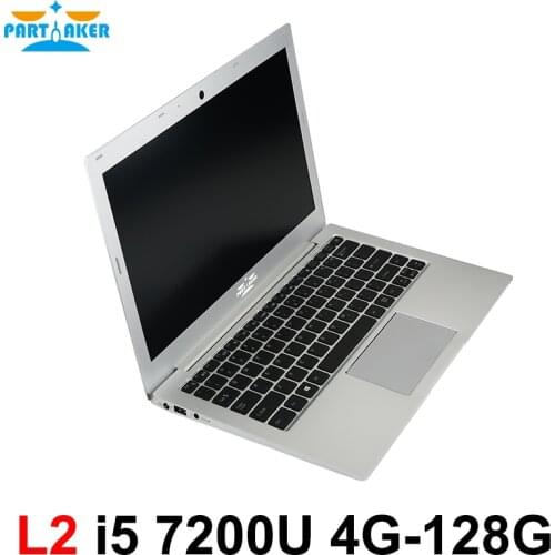 Partaker L2 13.3 Inch Windows 10 Laptop Computer Notebook Computer With Intel Core I5 7200U DDR4 Memory M.2 SSD