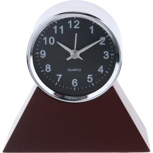 Novelty Twin Bell Mute Alarm Clock Desk Non-ticking Alarm Clock Home Decors