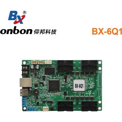Onbon BX-6Q1 lintel full color controller Asynchronous RGB led display control device Replace BX-5Q1 for small shop screens