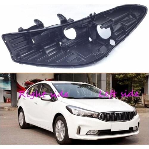 Headlight Base for Kia K3 2016 2017 2018 Headlamp House Car Rear Base Front Auto Headlight Back House