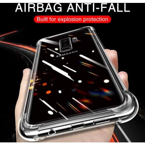 Shockproof Case On For Samsung Galaxy S9 S8 S10 Plus Lite S20 Ultre Note 9 20 10 Plus Ultra Thin Silicone Phone Case Back Cover