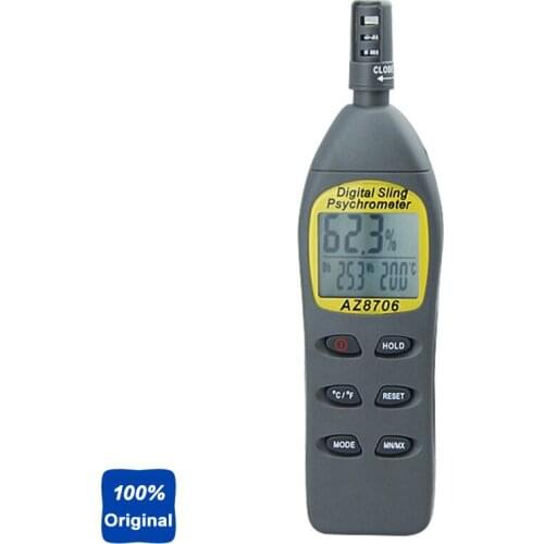 Handheld High-precision Hygrometer Dew Point Wet Bulb Temperature Detector AZ8706