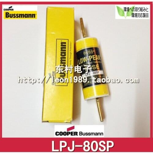 [SA]US imports fuse BUSSMANN LOW-PEAK delay fuse LPJ-80SP 80A 600V