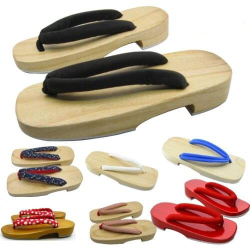 Japanese Anime Slippers Demon Slayer: Kimetsu no Yaiba Anime Unisex Cosplay Japanese Shoes Man Female Anime Wooden Slippers