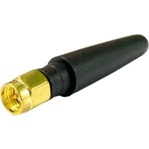 1PC 433Mhz rubber antenna 2.5dbi mini radio aerial SMA male connector 5cm long for RC FPV #2 wholesale price