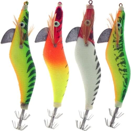 12cm 15g Hard Fishing Lures Saltwater Octopus Baits Squid Jigs Shrimp Lure Dropshipping