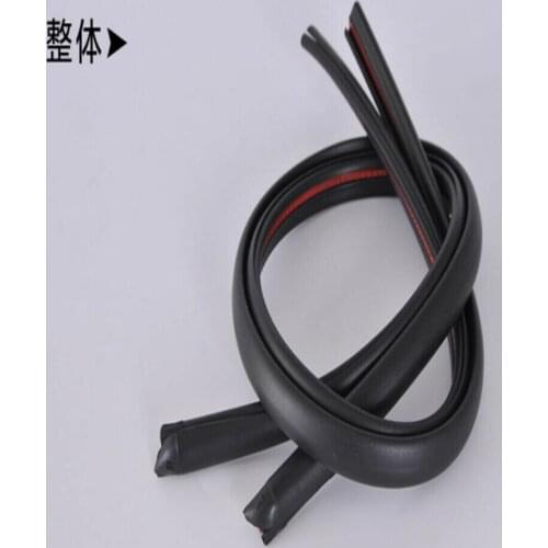 2Pcs 80cm Rubber Seal Strip Universal Car Door B Pillar Anti-Noise Dustproof Sealing Strip Scratch Protector DIY Car-styling