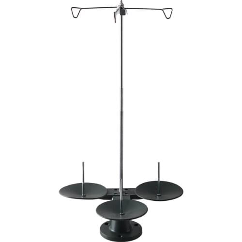 3 Cone Spools Thread Stand Rack Holder For all Industrial and Domestic and Overlock Sewing Machines, Assemable