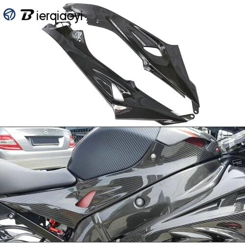 Motorcycle S1000 RR Full Carbon Fiber Fuel Tank Side Plate Panel For BMW S1000RR 2018 2017 2016 2015 S1000RR/S1000 RR/S 1000 RR