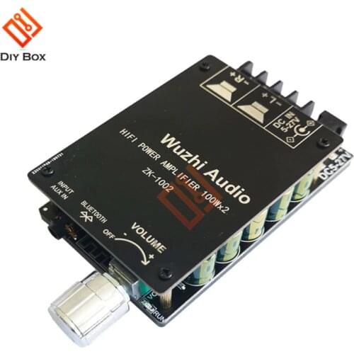 TPA3116 100WX2 Bluetooth 5.0 Digital power Amplifier Board module HIFI Stereo AMP Amplificador High Power Home Theater diy kit