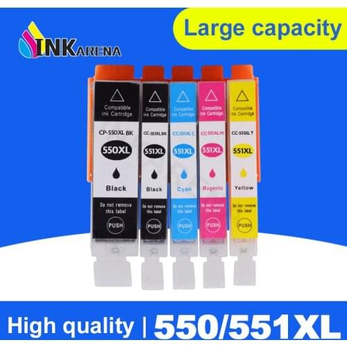 PGI 550 CLI 551 Ink Cartridge For Canon Pixma IP7250 IX6850 MG5450 MX925 MG5550 MG6450 MG5650 MG6650 MX925 Printer Cartridges