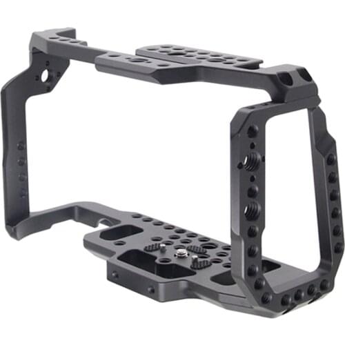 Camera Cage for BMPCC 4K Video Film Movie Cage Quick Release Plate for Blackmagic Pocket Cinema Camera 4K/6K