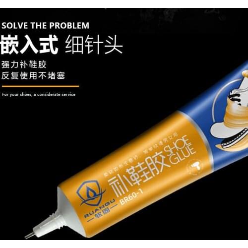 Professional Grade Instant Shoe Repair Glue Waterproof Sealant Worn Shoe Glue Adhesive Tube Fix Soles Heels Leather Rubber Boots
