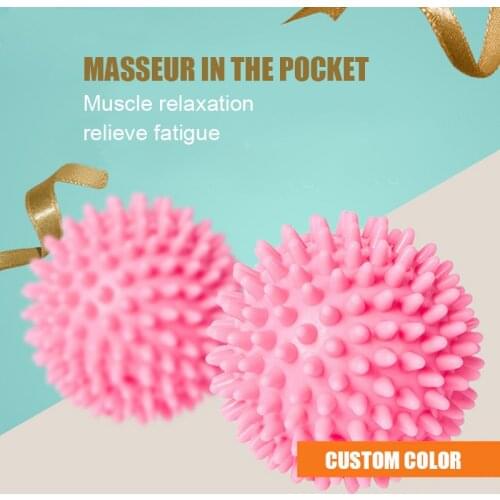 Massage ball fascia ball fitness foot massage ball hockey point deep muscle relaxation foot sole hedgehog ball